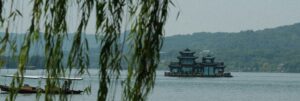  Boats-and-Floating-Building-on-West Lake-Hangzhou-China